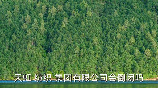 天虹 紡織 集團(tuán)有限公司會(huì)倒閉嗎