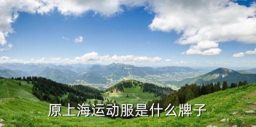 原上海運(yùn)動服是什么牌子