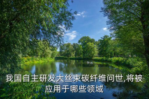 我國自主研發(fā)大絲束碳纖維問世,將被應用于哪些領域