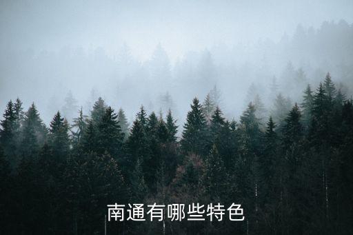 南通有哪些特色