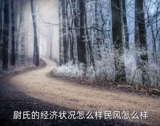  尉氏的經(jīng)濟(jì)狀況怎么樣民風(fēng)怎么樣