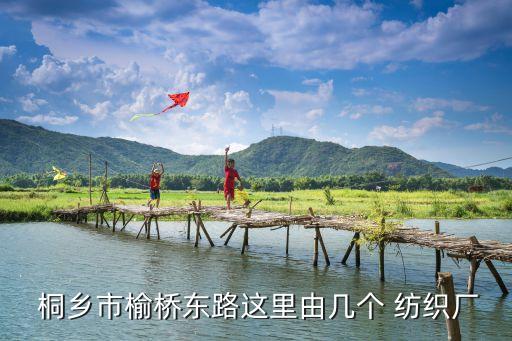  桐鄉(xiāng)市榆橋東路這里由幾個(gè) 紡織廠