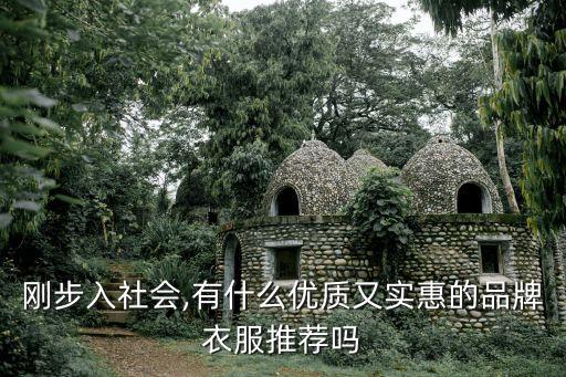 剛步入社會,有什么優(yōu)質(zhì)又實惠的品牌衣服推薦嗎