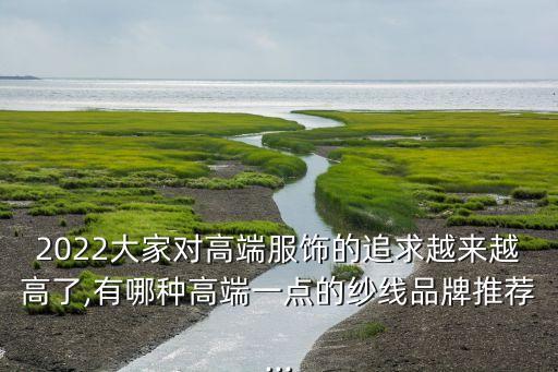 2022大家對高端服飾的追求越來越高了,有哪種高端一點的紗線品牌推薦...