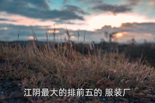 2016紡織服裝行業(yè)排名