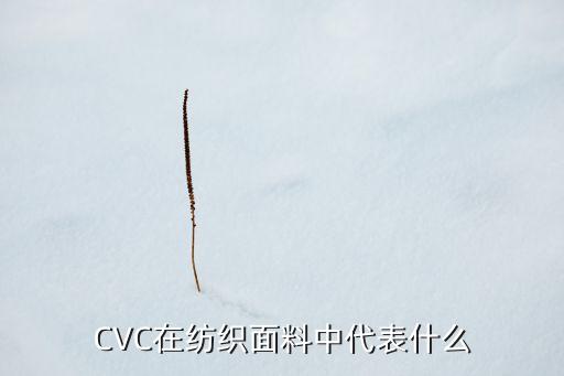 CVC在紡織面料中代表什么