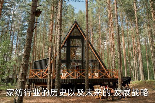 家紡行業(yè)的歷史以及未來(lái)的 發(fā)展戰(zhàn)略