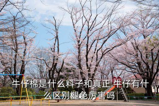  牛仔棉是什么料子和真正 牛仔有什么區(qū)別褪色厲害嗎