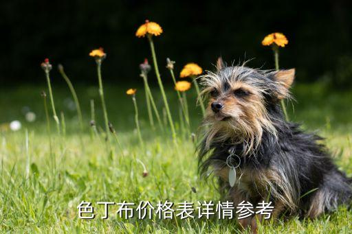 色丁布價格表詳情參考