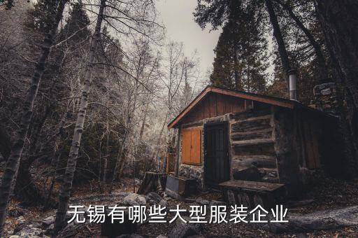 無錫有哪些大型服裝企業(yè)