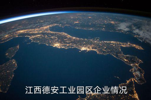  江西德安工業(yè)園區(qū)企業(yè)情況