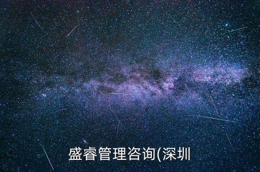 盛睿管理咨詢(深圳