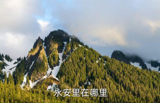  永安里在哪里
