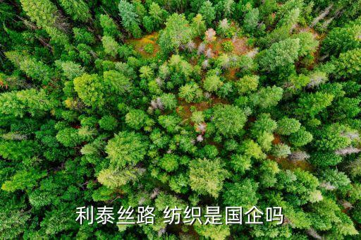 利泰絲路 紡織是國企嗎