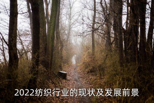 2022紡織行業(yè)的現(xiàn)狀及發(fā)展前景