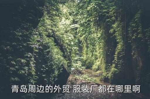 青島周邊的外貿(mào) 服裝廠都在哪里啊