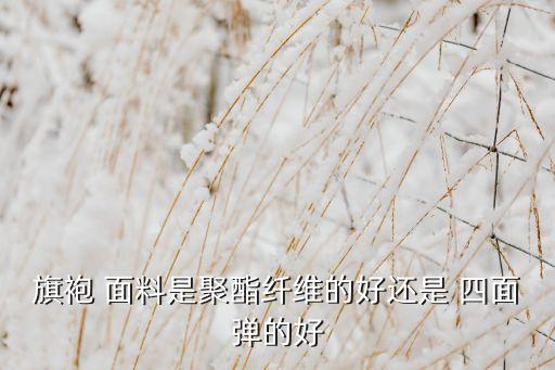 旗袍 面料是聚酯纖維的好還是 四面彈的好