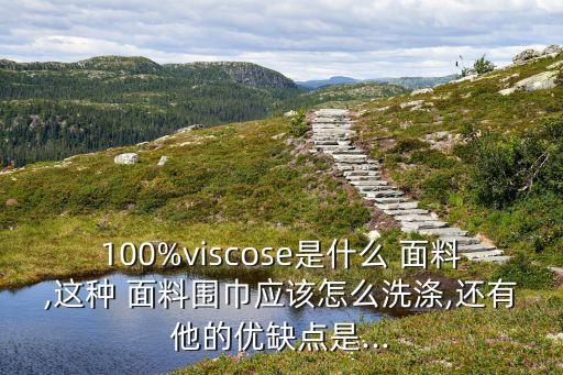 100%viscose是什么 面料,這種 面料圍巾應該怎么洗滌,還有他的優(yōu)缺點是...
