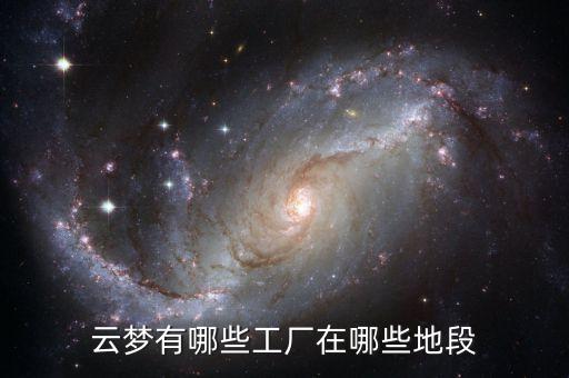 云夢有哪些工廠在哪些地段