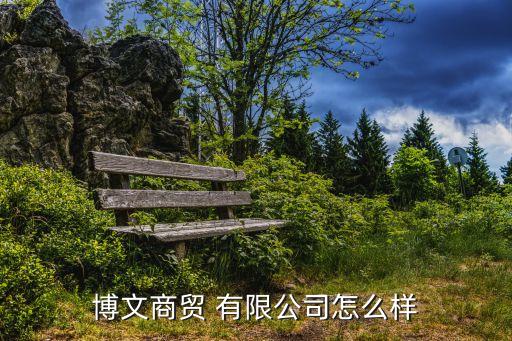 博文商貿(mào) 有限公司怎么樣