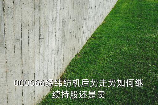 000666經(jīng)緯紡機(jī)后勢(shì)走勢(shì)如何繼續(xù)持股還是賣(mài)