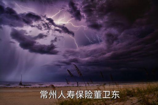  常州人壽保險(xiǎn)董衛(wèi)東