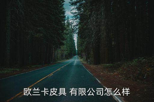 歐蘭卡皮具 有限公司怎么樣