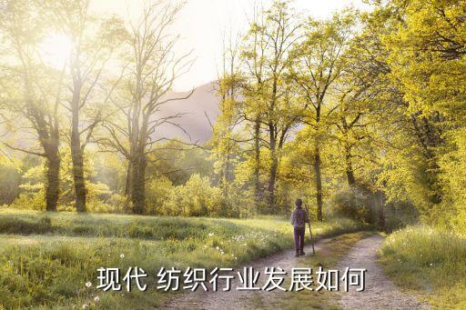 現(xiàn)代 紡織行業(yè)發(fā)展如何