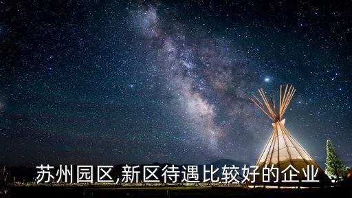  蘇州園區(qū),新區(qū)待遇比較好的企業(yè)