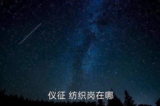  儀征 紡織崗在哪
