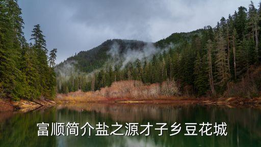  富順簡介鹽之源才子鄉(xiāng)豆花城