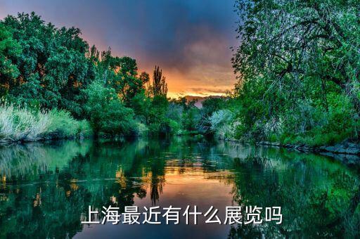  上海最近有什么展覽嗎