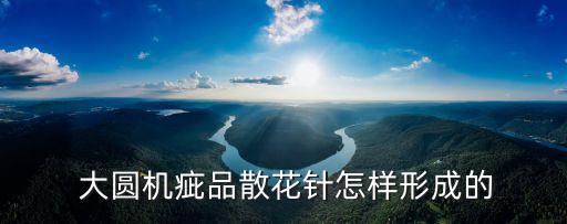  大圓機(jī)疵品散花針怎樣形成的