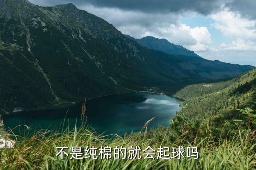 不是純棉的就會起球嗎