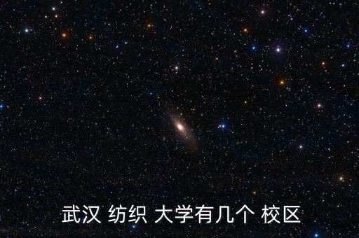  武漢 紡織 大學有幾個 校區(qū)
