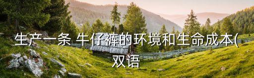 牛仔紡織 污染,牛仔之都新塘鎮(zhèn)污染