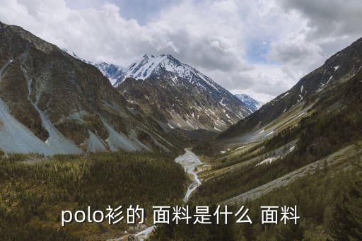 polo衫的 面料是什么 面料