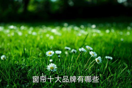 窗簾十大品牌有哪些