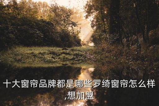 十大窗簾品牌都是哪些羅綺窗簾怎么樣,想加盟
