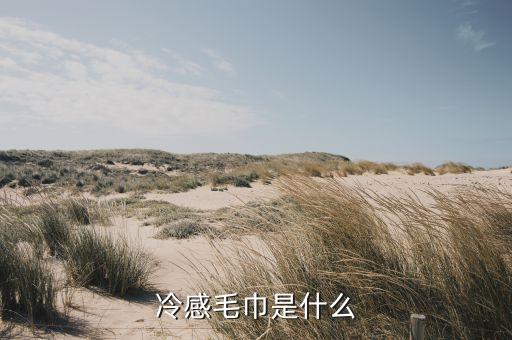 冷感毛巾是什么