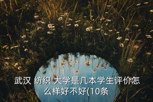 武漢 紡織 大學是幾本學生評價怎么樣好不好(10條