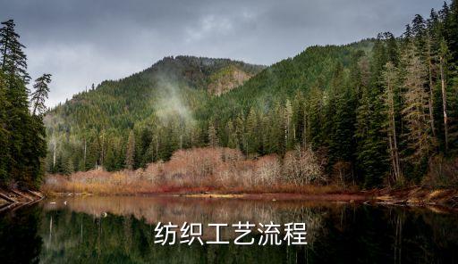  紡織工藝流程