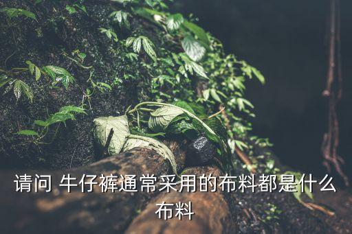 請(qǐng)問(wèn) 牛仔褲通常采用的布料都是什么布料