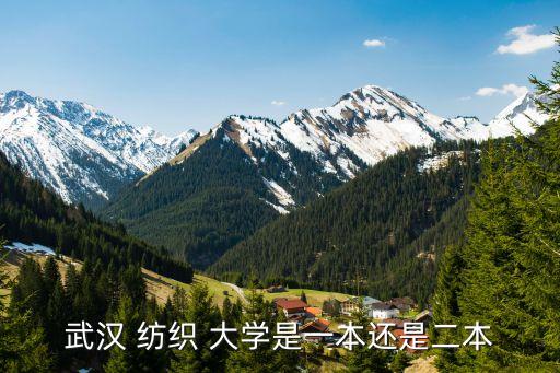湖北紡織大學(xué)是幾本,武漢紡織大學(xué)在湖北排名