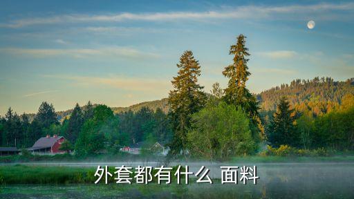 外套都有什么 面料