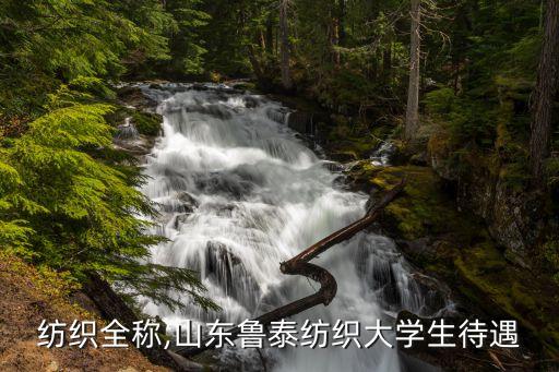 魯泰紡織全稱,山東魯泰紡織大學生待遇