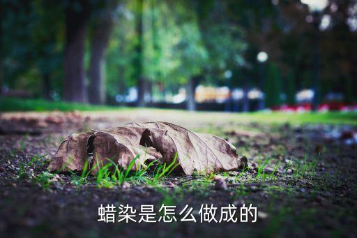 日本紡織用蠟塊,紡織用蠟塊的制作方法