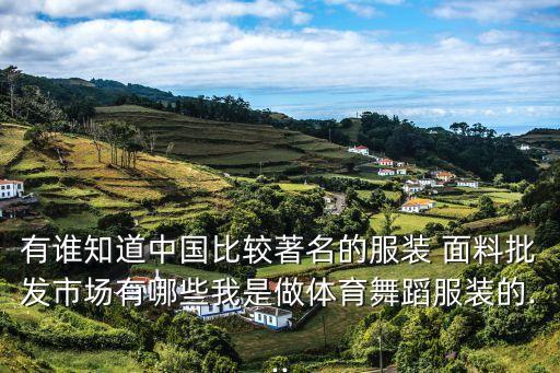 有誰(shuí)知道中國(guó)比較著名的服裝 面料批發(fā)市場(chǎng)有哪些我是做體育舞蹈服裝的...