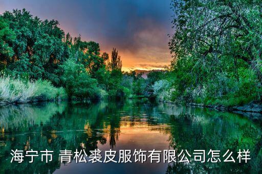 海寧市 青松裘皮服飾有限公司怎么樣