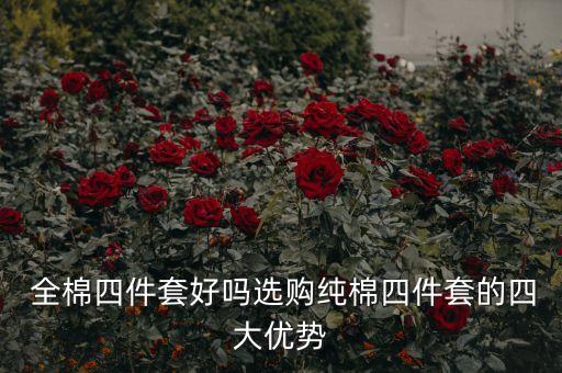  全棉四件套好嗎選購純棉四件套的四大優(yōu)勢